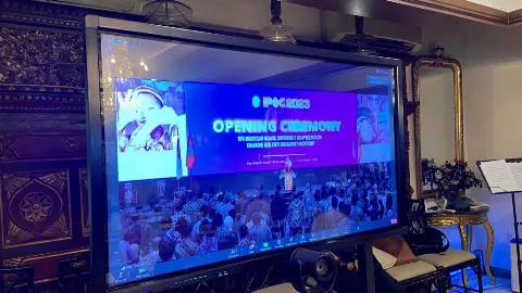 Pembukaan IPOC, Menko Airlangga: Minyak Sawit Dibutuhkan 9,8 Miliar Penduduk Dunia Pada 2050