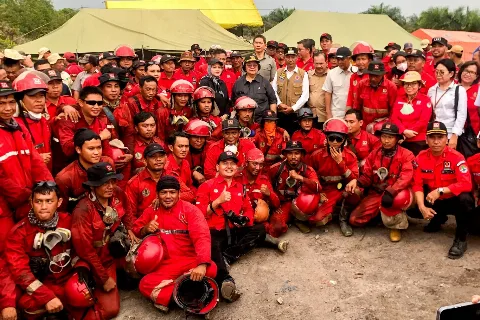 Penangulangan Karhutla di Sumatera Selatan Memakan Waktu yang Lama