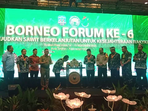 Borneo Forum ke-6 Berlangsung di Kaltara, Tiga Isu Sawit Menjadi Fokus Utama Pembahasan