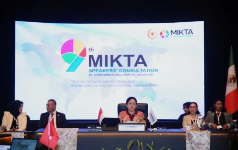 DPR Berkolaborasi Dengan MIKTA Mengatasi Perubahan Iklim