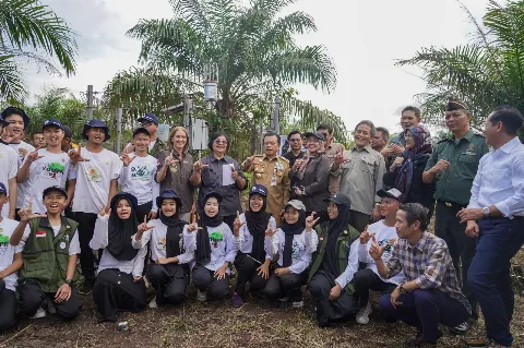 Menteri LHK Bersama Duta Besar Kerajaan Norwegia Keberhasilan Pengelolaan Gambut