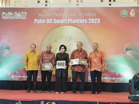 Instiper Gelar Malam Penghargaan Palm Oil Smart Planters 2023, Inilah 8 Planters Penerimanya