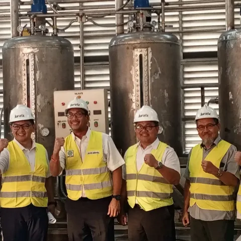 Minamas Plantation Hadiri Uji Coba Penuh 6 Reaktor B100 di Barata Gresik