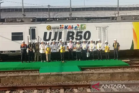 ESDM Uji Penggunaan B50 Pada Kereta Api