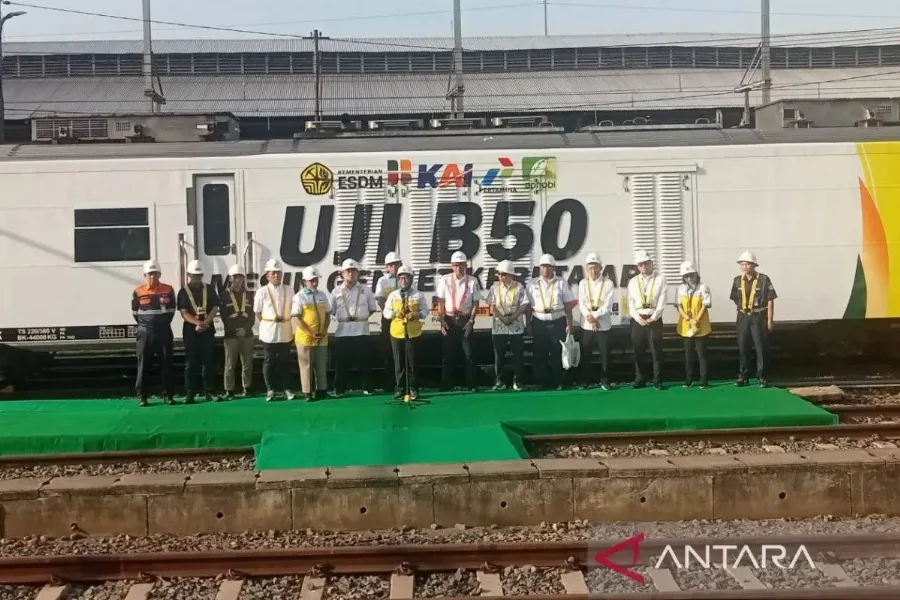 ESDM Uji Penggunaan B50 Pada Kereta Api