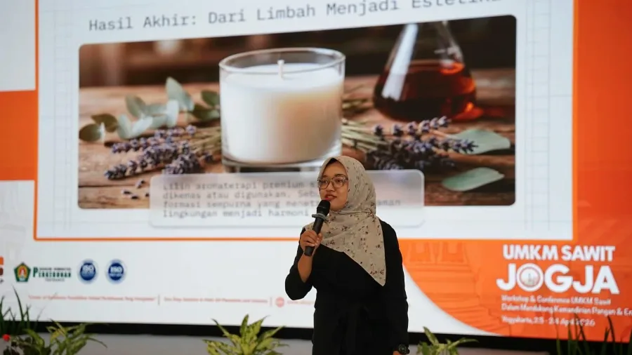 Dosen AKPY-STIPER Dorong Pemanfaatan Minyak Jelantah Jadi Lilin Aromaterapi Bernilai Ekonomi