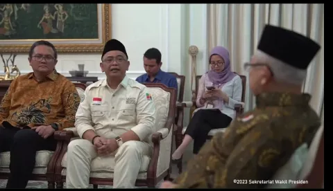 Seusai Bertemu Apkasindo, Wapres RI Panggil Mentan dan Menkeu Bahas  Pabrik Sawit Petani