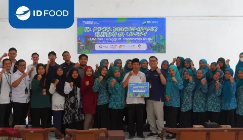 Program Sosial Idfood Mendorong Penguatan Sektor Pendidikan, Lingkungan, UMKM, dan Ketahanan Pangan