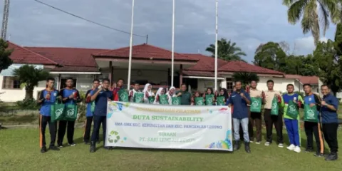 Para Pelajar Menjadi Duta Sustainability PT Sari Lembah Subur