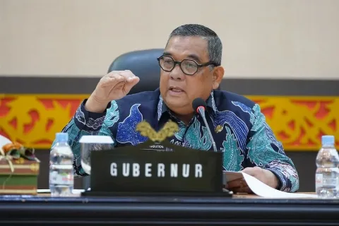 Gubernur Riau Memimpin Rapat Pembahasan Ketahanan Pangan