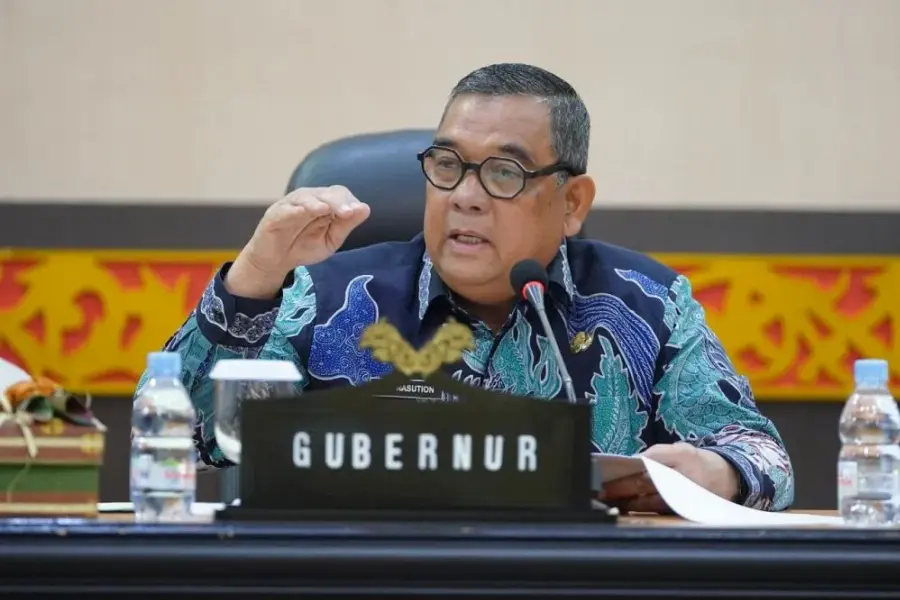 Gubernur Riau Memimpin Rapat Pembahasan Ketahanan Pangan