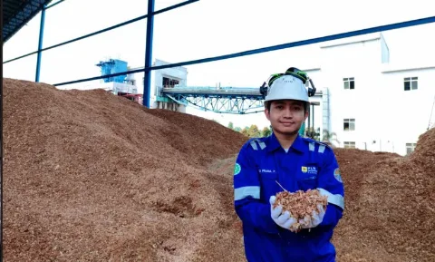 Perusahaan Listrik Negara Nusantara Power Produksi Energi Bersih dari Co-firing Tahun 2023 Sebanyak 525,62 GWh