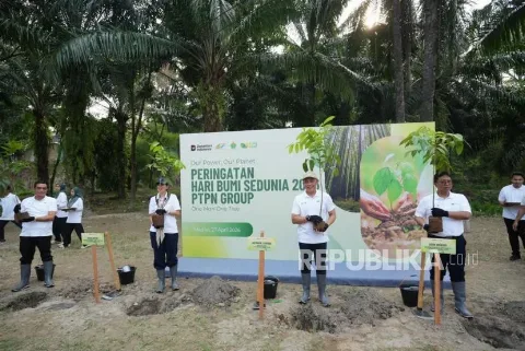 Peringati Hari Bumi, PalmCo Menargetkan Penanaman 50.000 Pohon