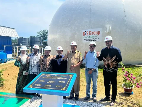 Pabrik BioCNG/Biomethane Komersial Pertama di Indonesia