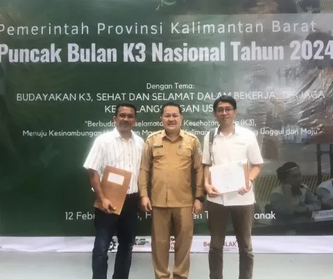 PT Kayung Agro Lestari Menerima Penghargaan Sistem Manajemen Keselamatan dan Kesehatan Kerja