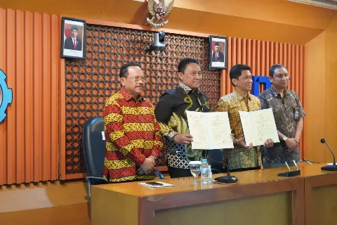 Wagub Kalteng dan ITS Bekerjasama Mengusung Konsep Pertanian Modern Terintegrasi