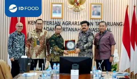 ID FOOD Bekerjasama Dengan Kementerian ATR/BPN Dalam Pemanfaatan Lahan Untuk Pengembangan Pangan