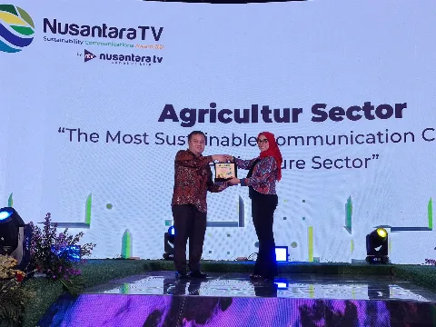 Astra Agro Raih Penghargaan The Most Sustainable Communication Company in Agriculture
