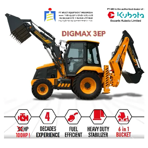ESCORTS Backhoe Loader dan Compactor Solusi Pekerjaan Infrastruktur di Kebun Sawit