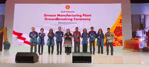 Shell Bangun Pabrik Gemuk (Grease) Kapasitas 12 Juta Liter di Indonesia