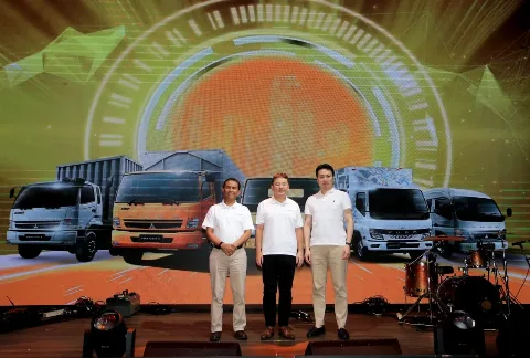 5 Produk Unggulan Mitsubishi Fuso Tampil di GIICOMVEC 2024