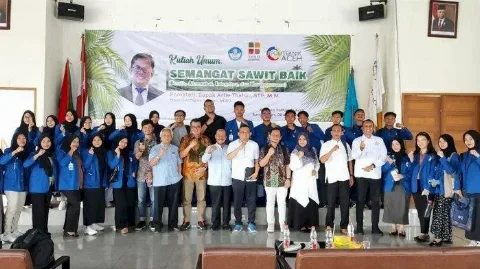 BPDPKS Melakukan Sosialisasi Sawit Baik Kepada 400 Mahasiswa Politeknik Aceh