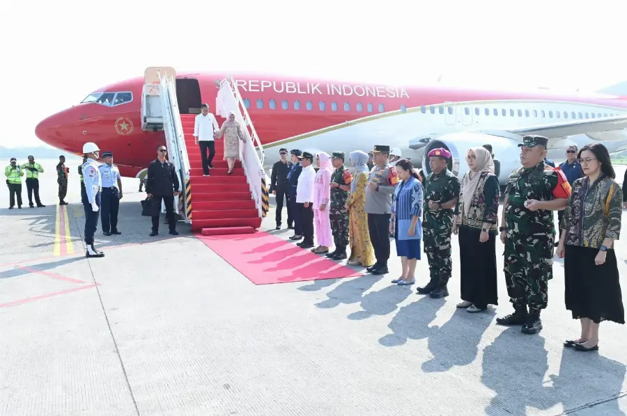 Presiden Jokowi Resmikan Pabrik Minyak Makan Merah