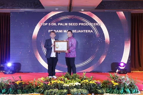 Teruji dan Berkualitas, Dami Mas Sejahtera Masuk Jajaran Top 5 Palm Oil Seed Producers