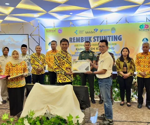 PT Kayung Agro Lestari Menerima Penghargaan dari Pemerintah Kabupaten Ketapang Dalam Program Penurunan Stunting