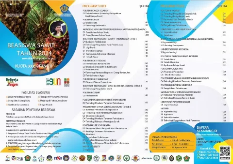 Seleksi Beasiswa Sawit Tahun 2024 Akan Dibuka, Ini Target Sasarannya