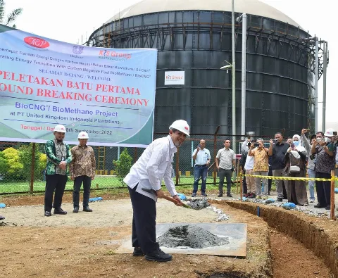 Anglo Eastern Plantation Miliki Pabrik BioCNG Kapasitas 1.500 m3/jam di Sumatera Utara