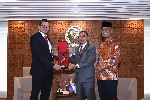 BKSAP dan Kedubes Slovakia Meningkatkan Kerja Sama di Bidang Pangan dan Energi
