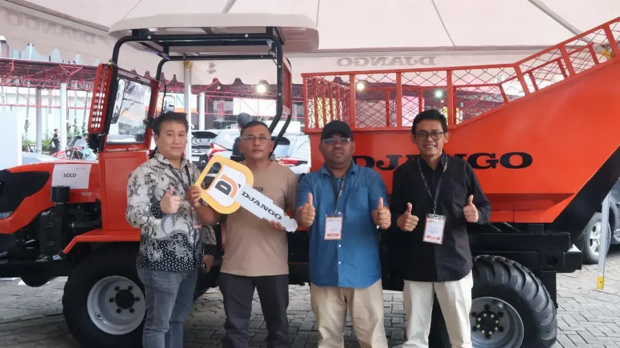 Meriahkan PALMEX 2026, MGTN Luncurkan 3 Unit Palm Oil Transporter "Django" Dukung Industri Sawit Nasional