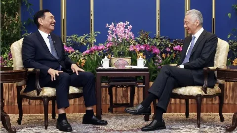 Luhut Binsar Pandjaitan Menawarkan penangkapan dan penyimpanan karbon Ke Singapura