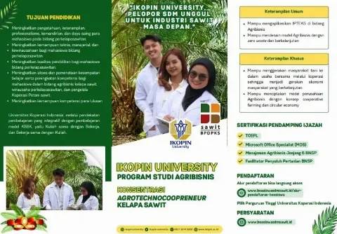 Ikopin Buka Pendaftaran Beasiswa Sawit Jurusan Agribisnis