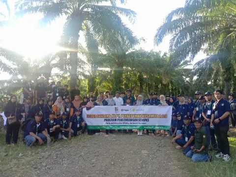 Kunjungan Kebun Menjadi Rangkaian Akhir Pelatihan Petani Sawit
