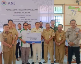 Kayung Agro Lestari Serahkan Premi Rp1,19 Miliar Minyak Sawit Bersertifikat