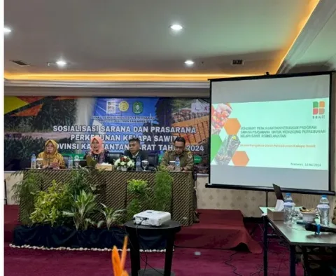 Sosialisasikan Program Sarpras BPDPKS di Kalimantan Barat