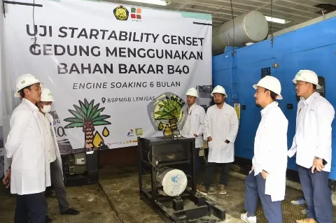 Kementerian ESDM dan Lemigas Uji Terapan B40 di Genset dan Kendaraan Industri