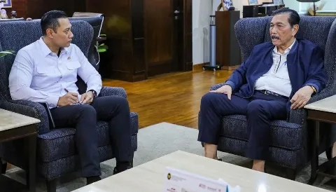 Bertemu Luhut, Menteri AHY Bicarakan HGU Sawit