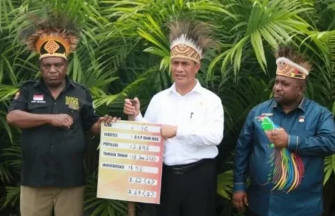 Mentan Amran Syaratkan Hilirisasi Sawit di Papua Barat, Butuh Kebun Seluas 200 Ribu Ha