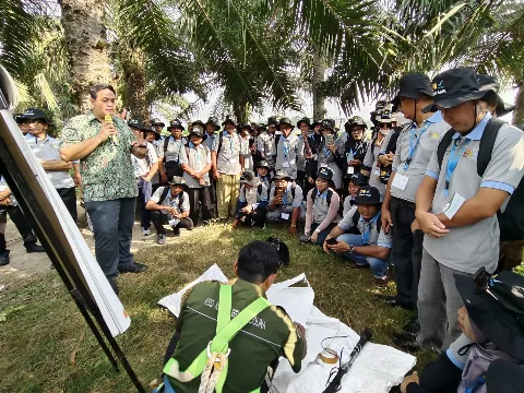 Petani Sawit Kabupaten Asahan Dapat Pelatihan dari IPB Training, Didukung BPDPKS dan Ditjen Perkebunan
