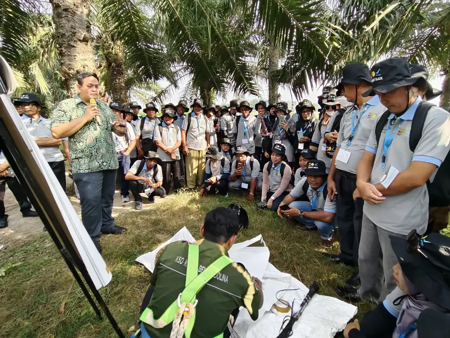 Petani Sawit Kabupaten Asahan Dapat Pelatihan dari IPB Training, Didukung BPDPKS dan Ditjen Perkebunan