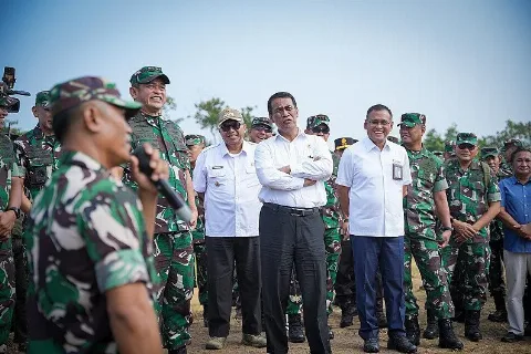 PT Pupuk Indonesia Mendukung Optimalisasi Lahan Pertanian Kostrad