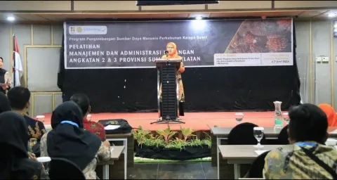 Petani Sawit Muba Dapat Pelatihan Manajemen dan Administrasi dari IPB Training Didukung BPDPKS dan Ditjenbun