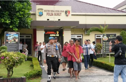 Polda Sumut Tangkap Ninja Sawit di  PTPN IV, Kerugian Capai Rp 100 Miliar