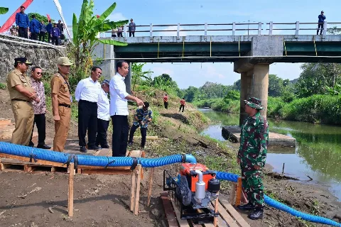 Presiden RI Joko Widodo: Pompanisasi Meningkatkan Produksi Pangan