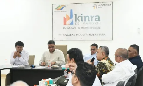 Perwakilan 9 Negara Kunjungi Kawasan Ekonomi Khusus (KEK) Sei Mangkei