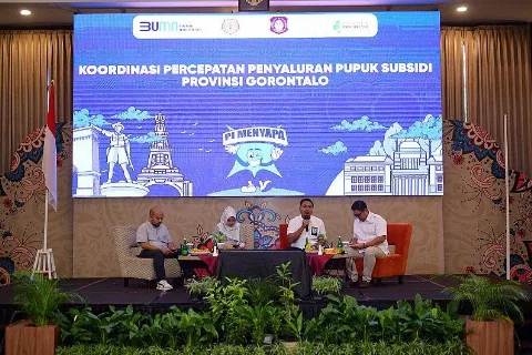 Penyaluran Pupuk NPK Phonska Kualitas Baik di Gorontalo