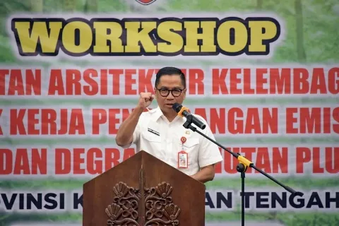 Penguatan Arsitektur Kelembagaan Kelompok Kerja Pengurangan Emisi dari Deforestasi dan Degradasi Hutan Plus